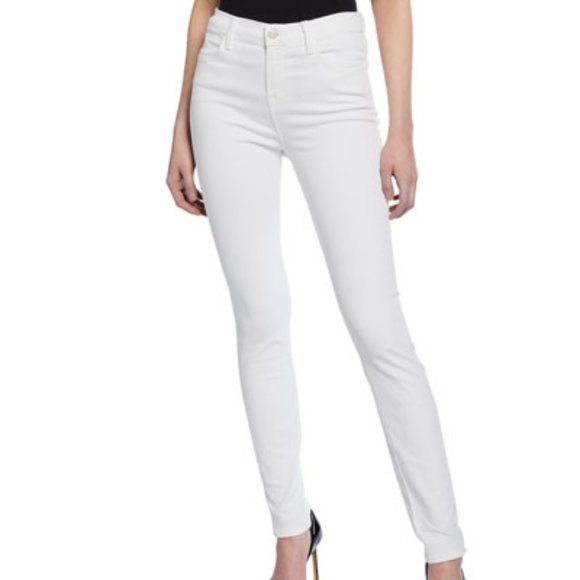J Brand Denim - J Brand White Coated Bubble Jeans 31 Skinny Jeans